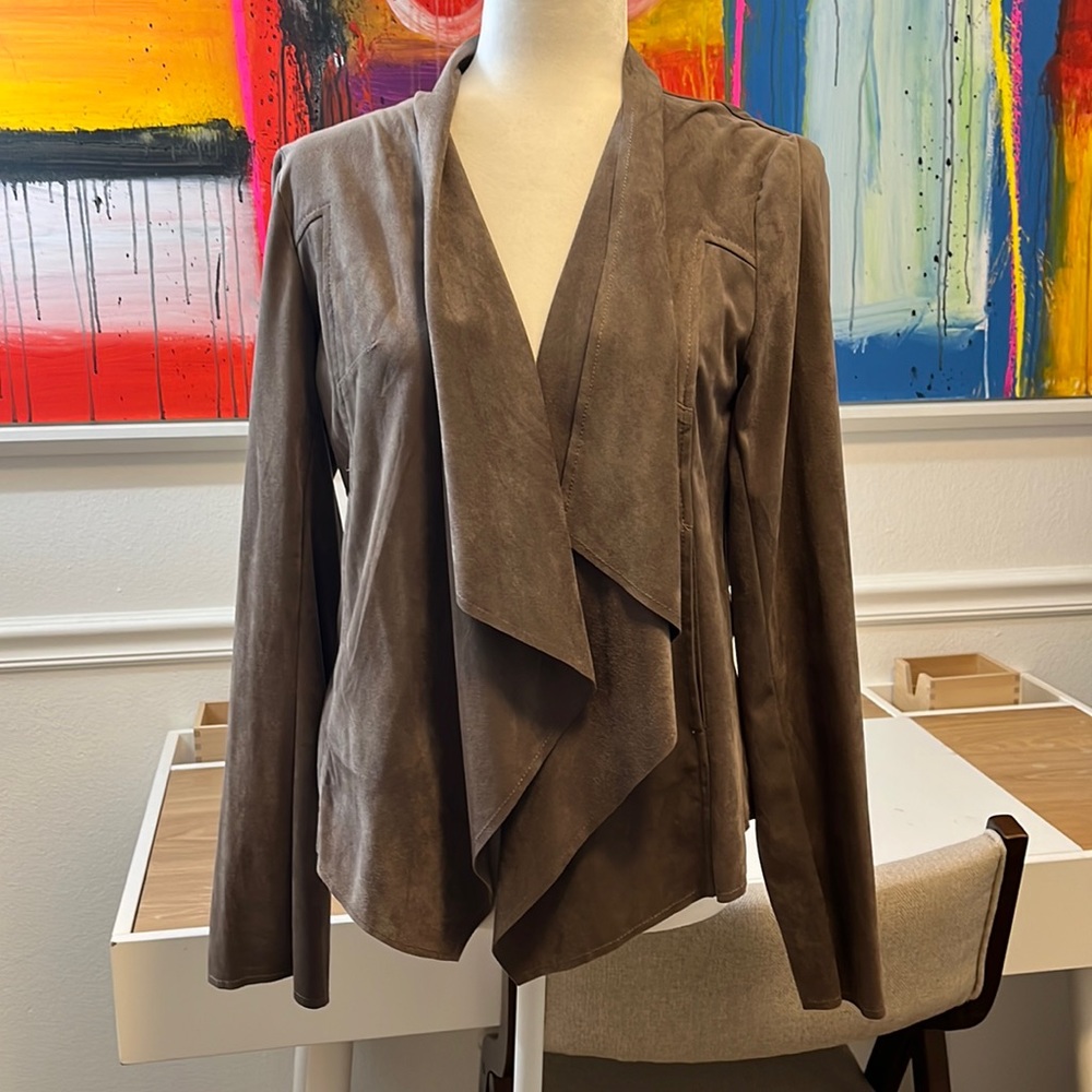 NWOT light weight faux suede jacket